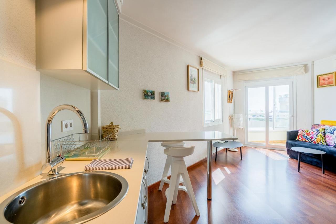 Welcs Apartamento 015 Emp Con Terraza Y Vistas Empuriabrava Kültér fotó